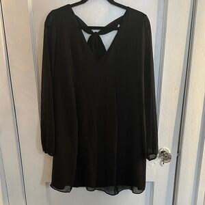 BCBGeneration Black Long Sleeve Dress